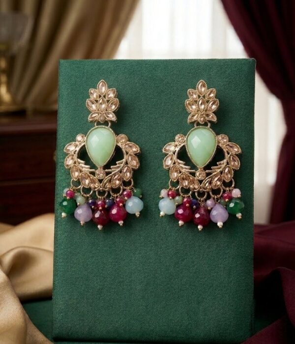 Pastel Bloom Drop Earrings