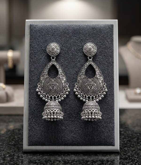 Noor Teardrop Jhumkas