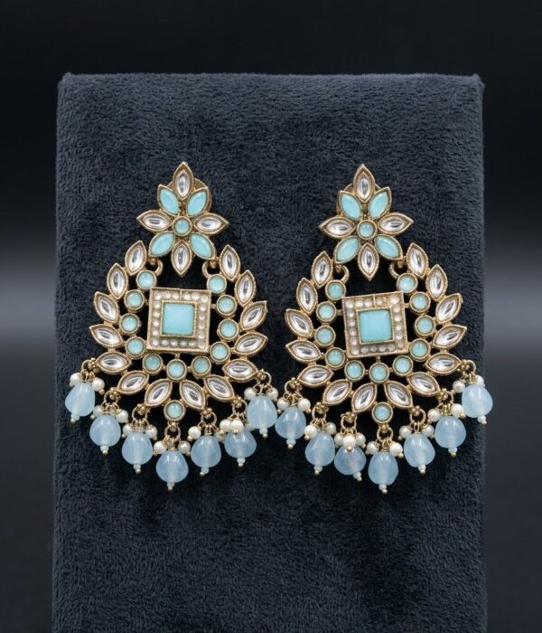 Azure Bloom Chandeliers