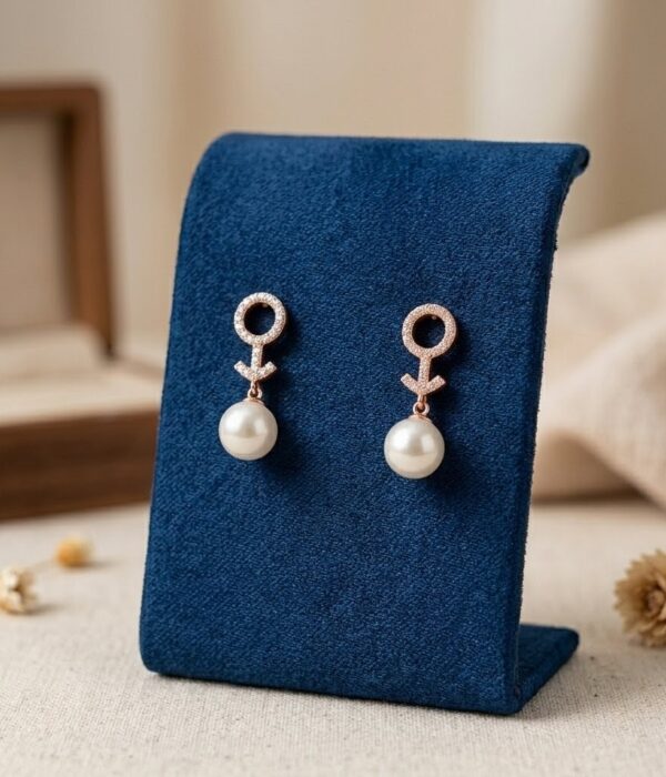 Celeste Pearl Drop Earrings