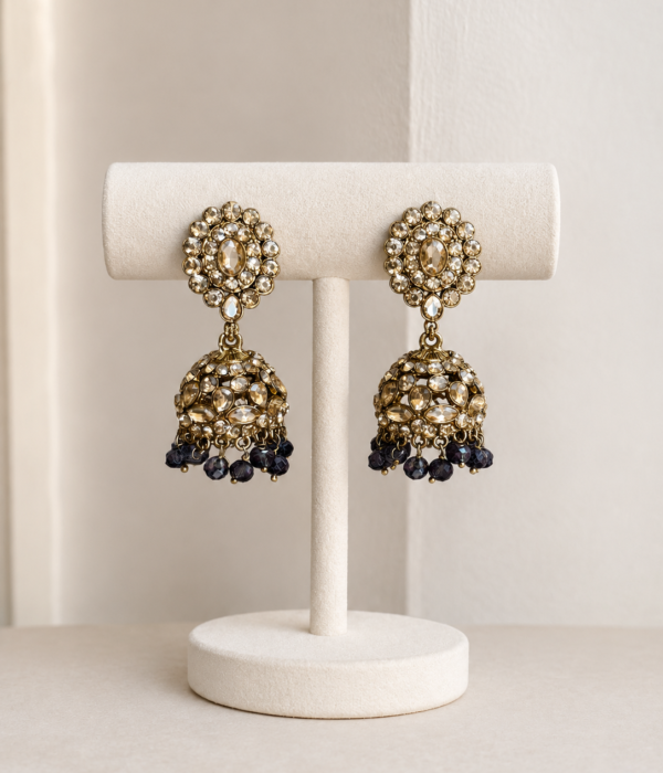 Lustre Bloom Jhumkas