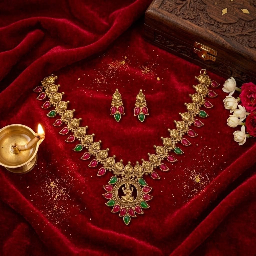 Lakshmi Vaibhav Necklace Set