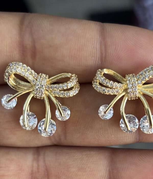 Glimmer Knot Earrings