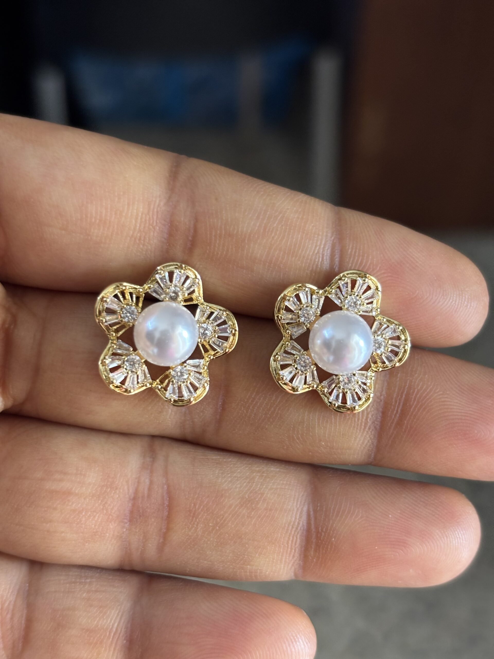 Moonlit Blossom Earrings