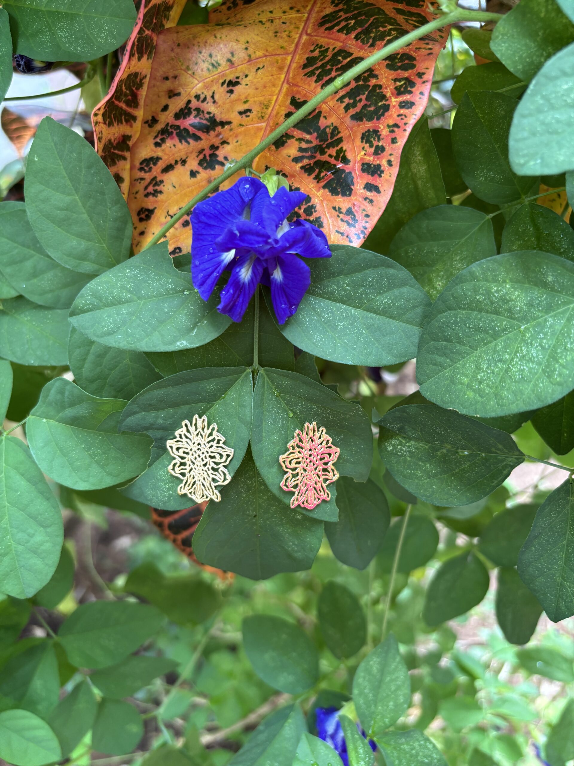 Festive Flora Studs