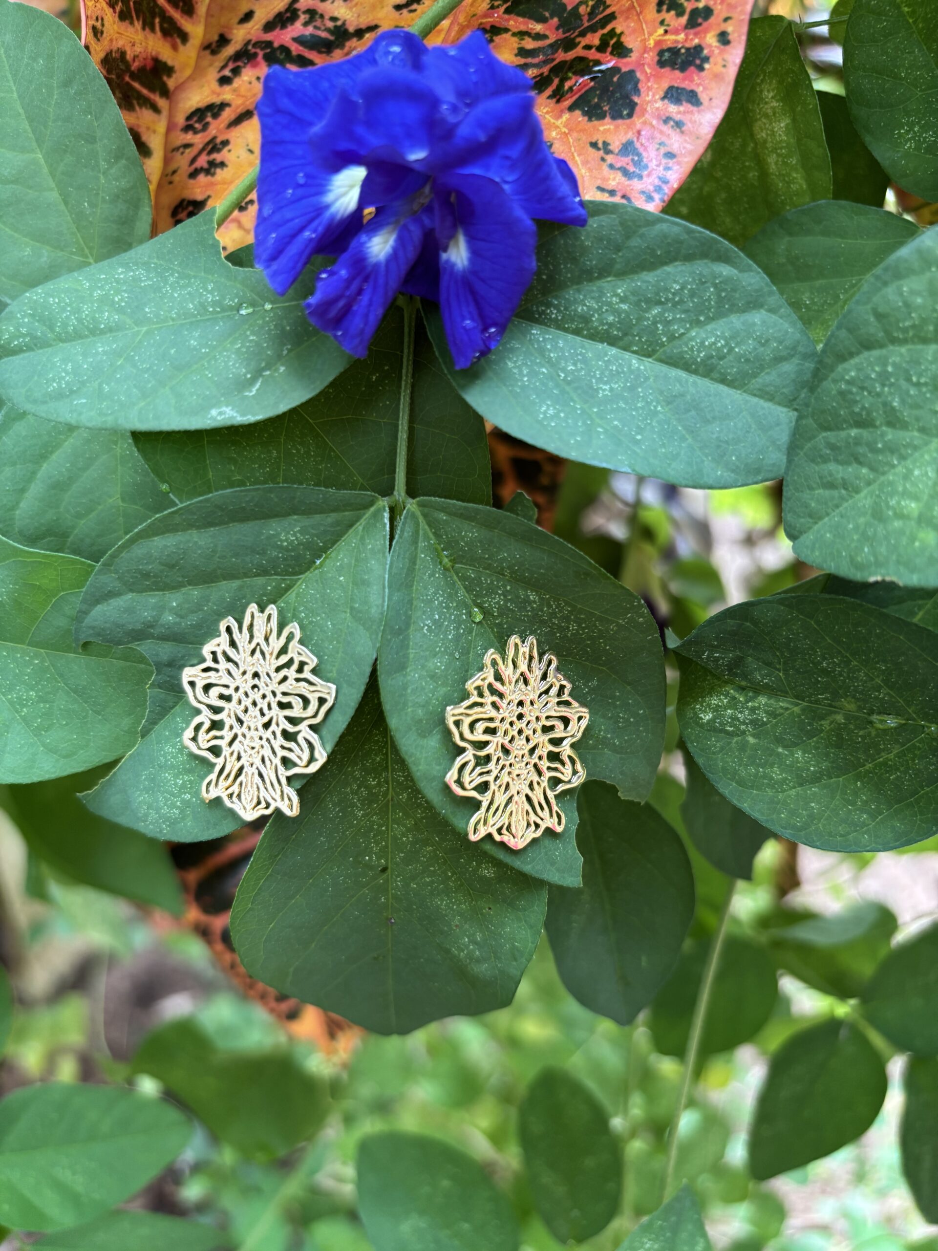 Festive Flora Studs