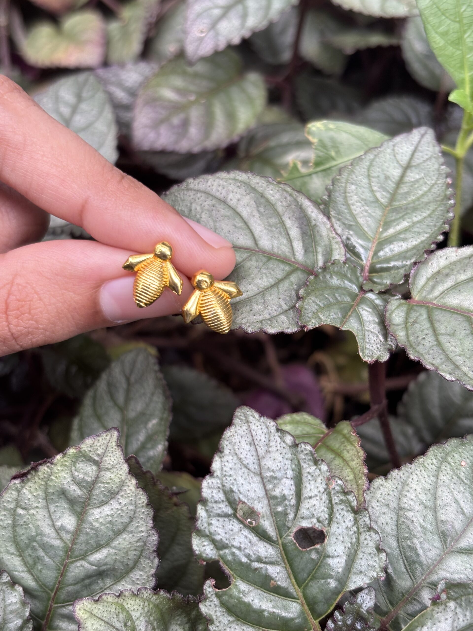 Golden Honey Bee Stud
