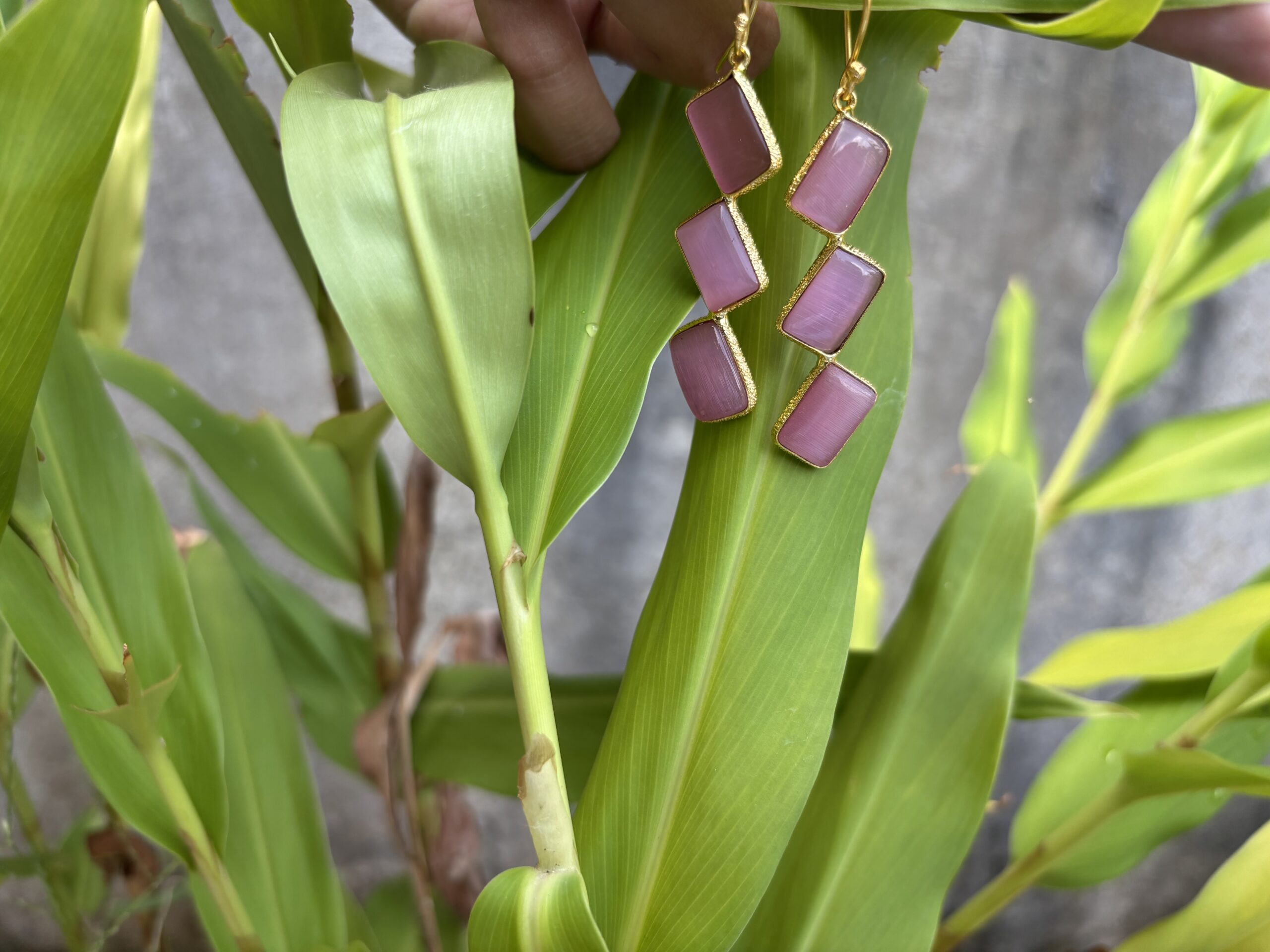 Pink Lumière Earring
