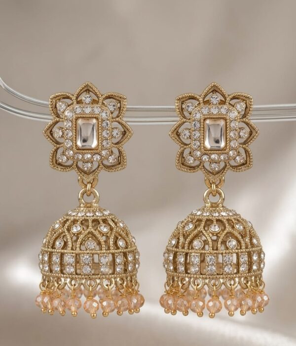 Regal Bloom Jhumkas