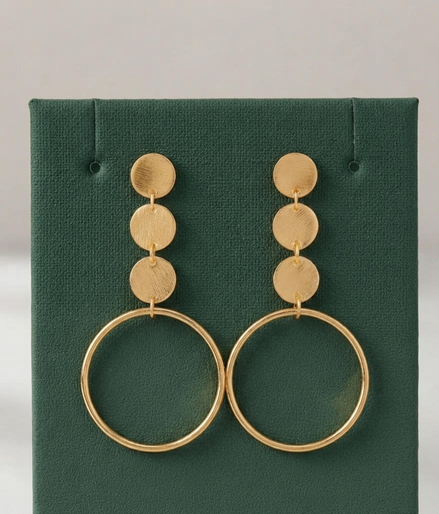 Luna Circle Earrings