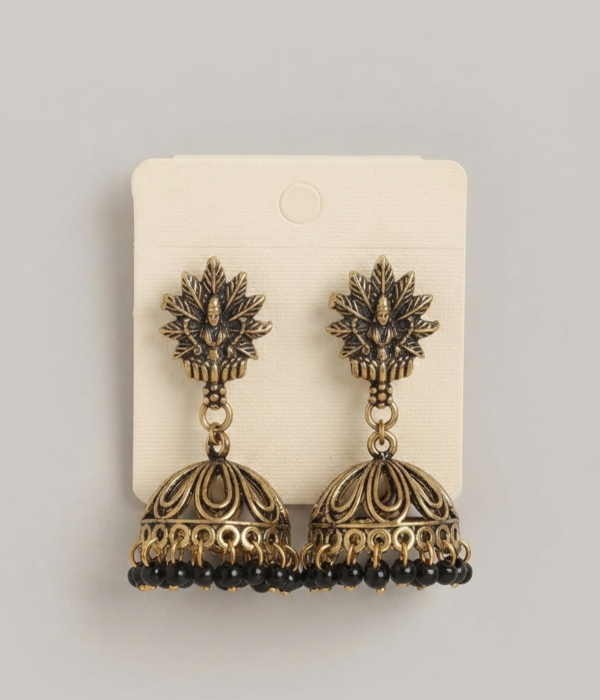 Rudra Bloom Jhumkas