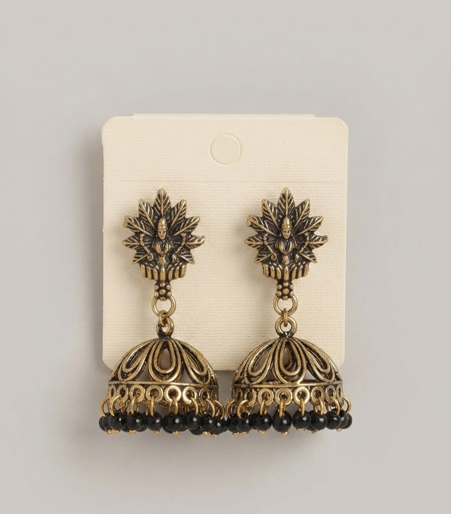 Rudra Bloom Jhumkas