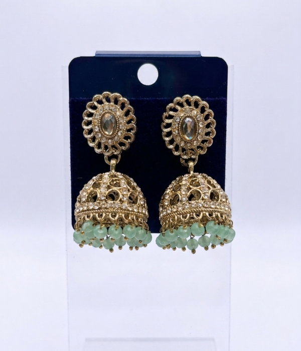 Eterna Bloom Jhumkas
