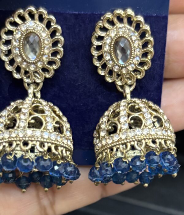 Eterna Bloom Jhumkas