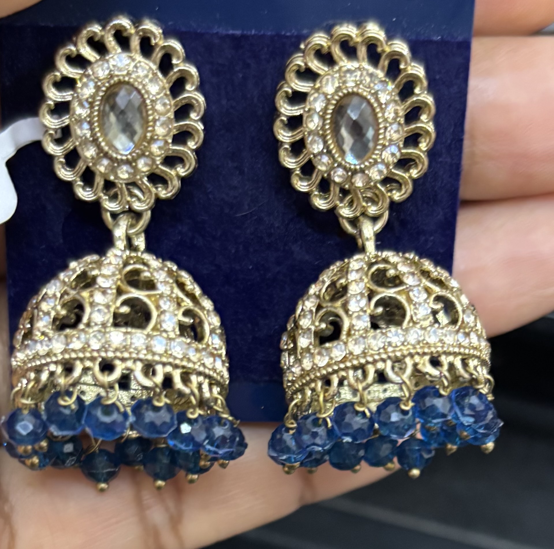 Eterna Bloom Jhumkas