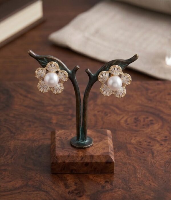 Moonlit Blossom Earrings