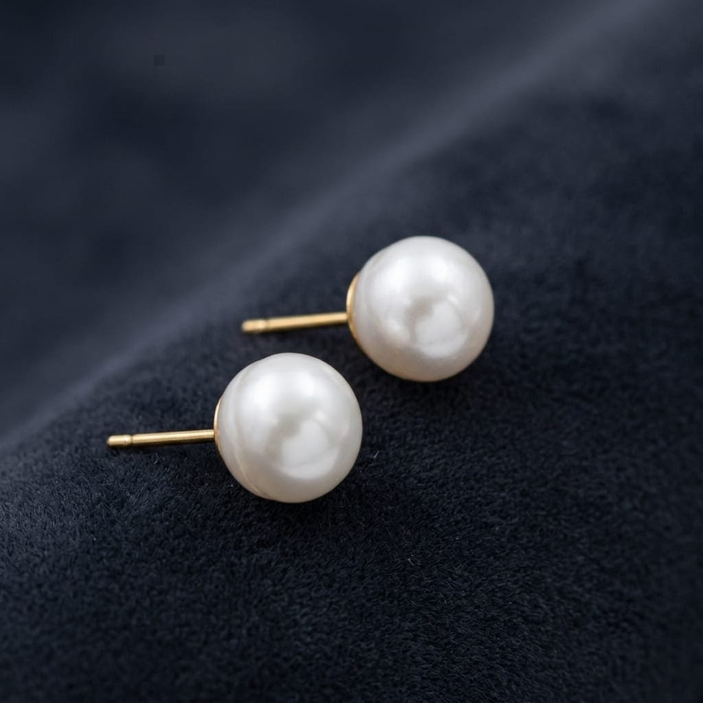Classic Pearl Studs