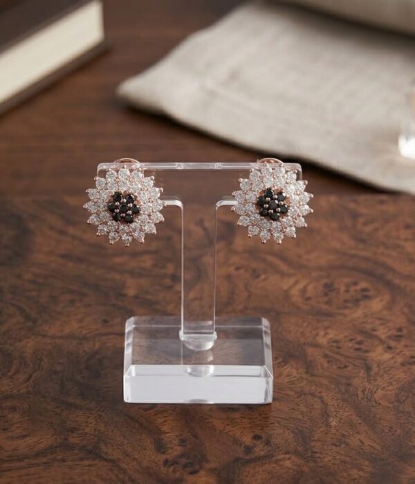 Noir Bloom Studs