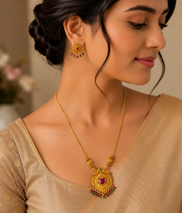 Regal Raga Pendant Set