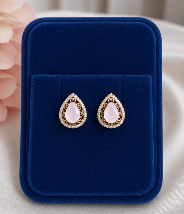 Lavender Teardrop Elegance