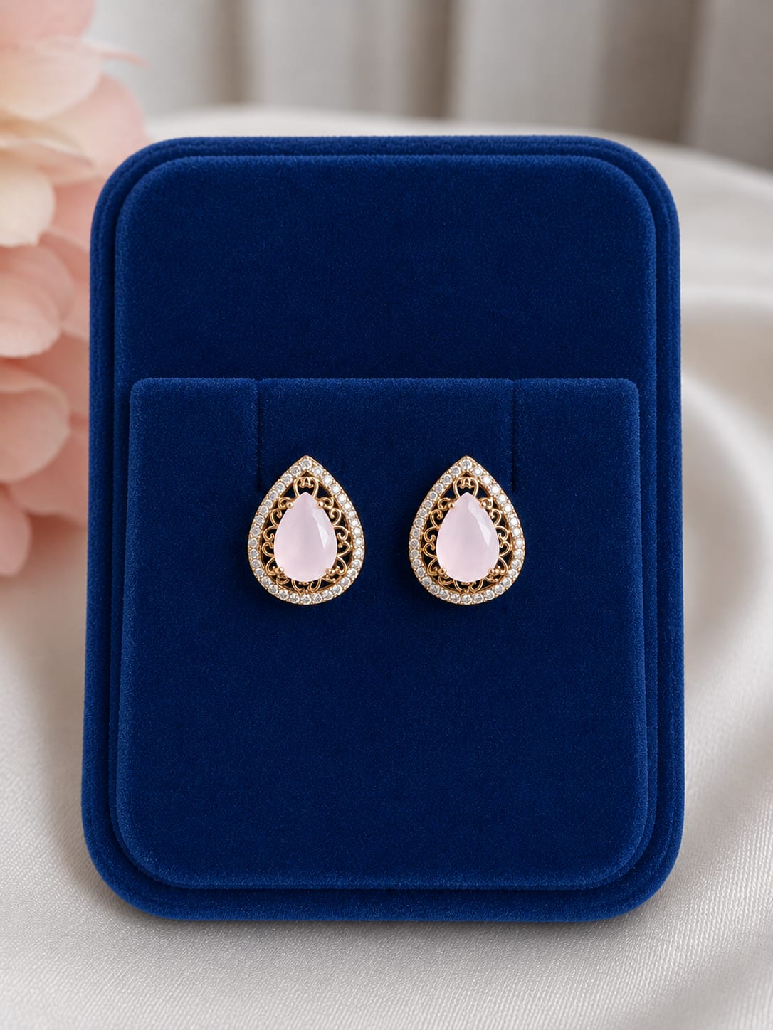 Lavender Teardrop Elegance