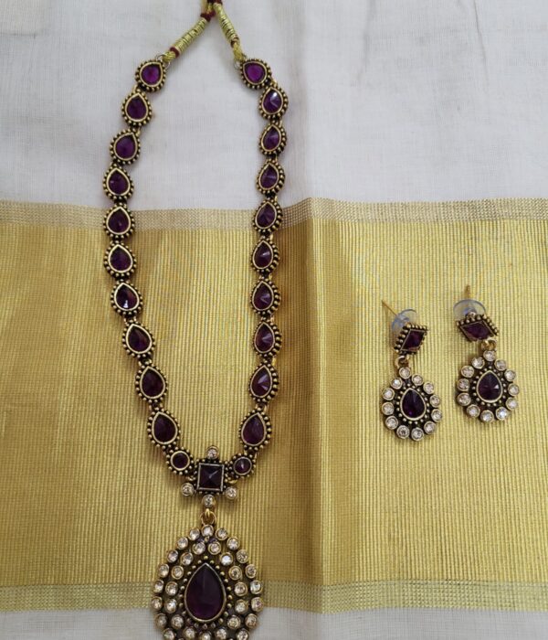 Rajamallika Ruby Set