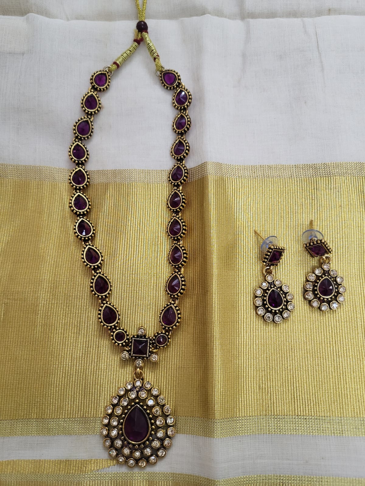 Rajamallika Ruby Set