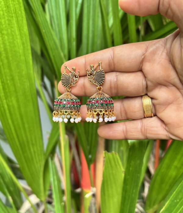 Nartaki Kemp Jhumkas