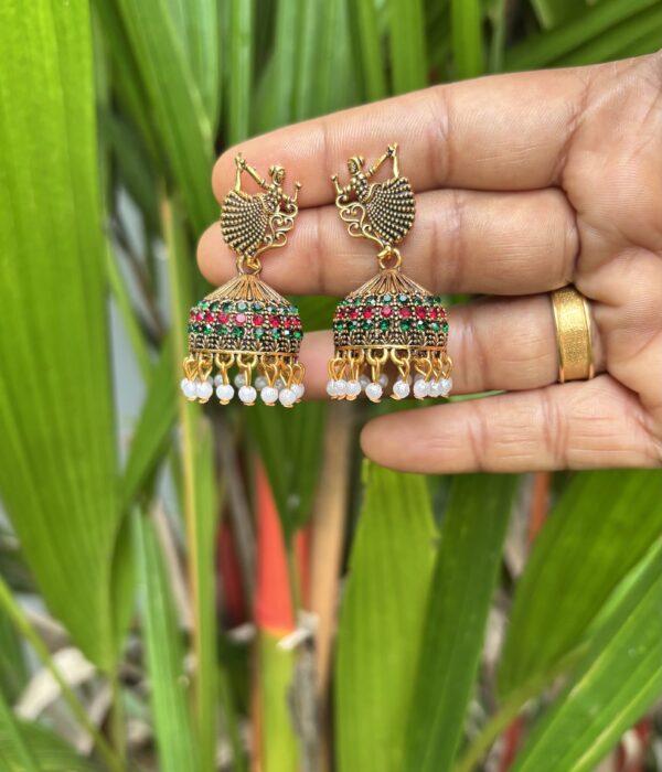 Nartaki Kemp Jhumkas