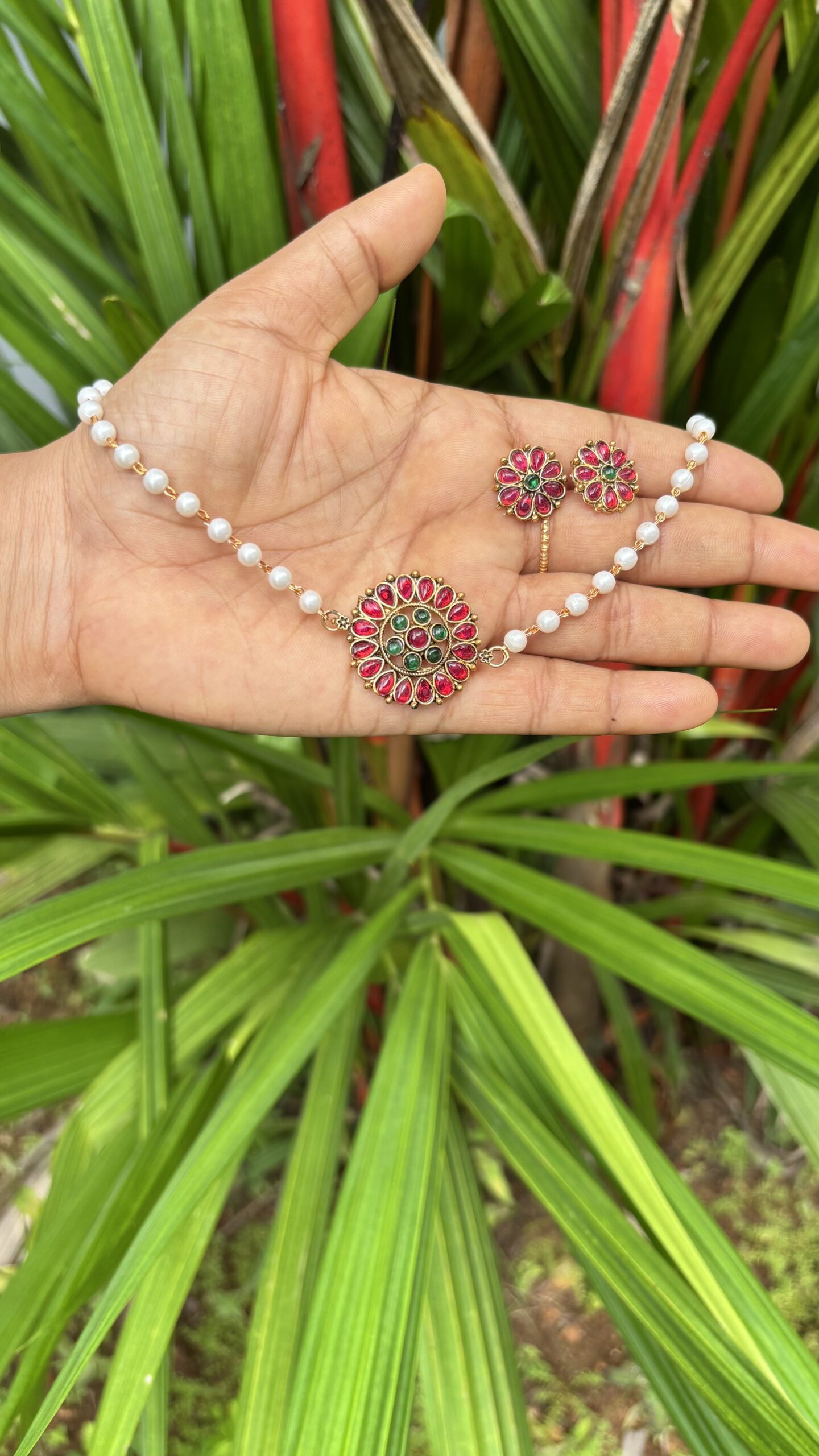 Vanya Pearl Set