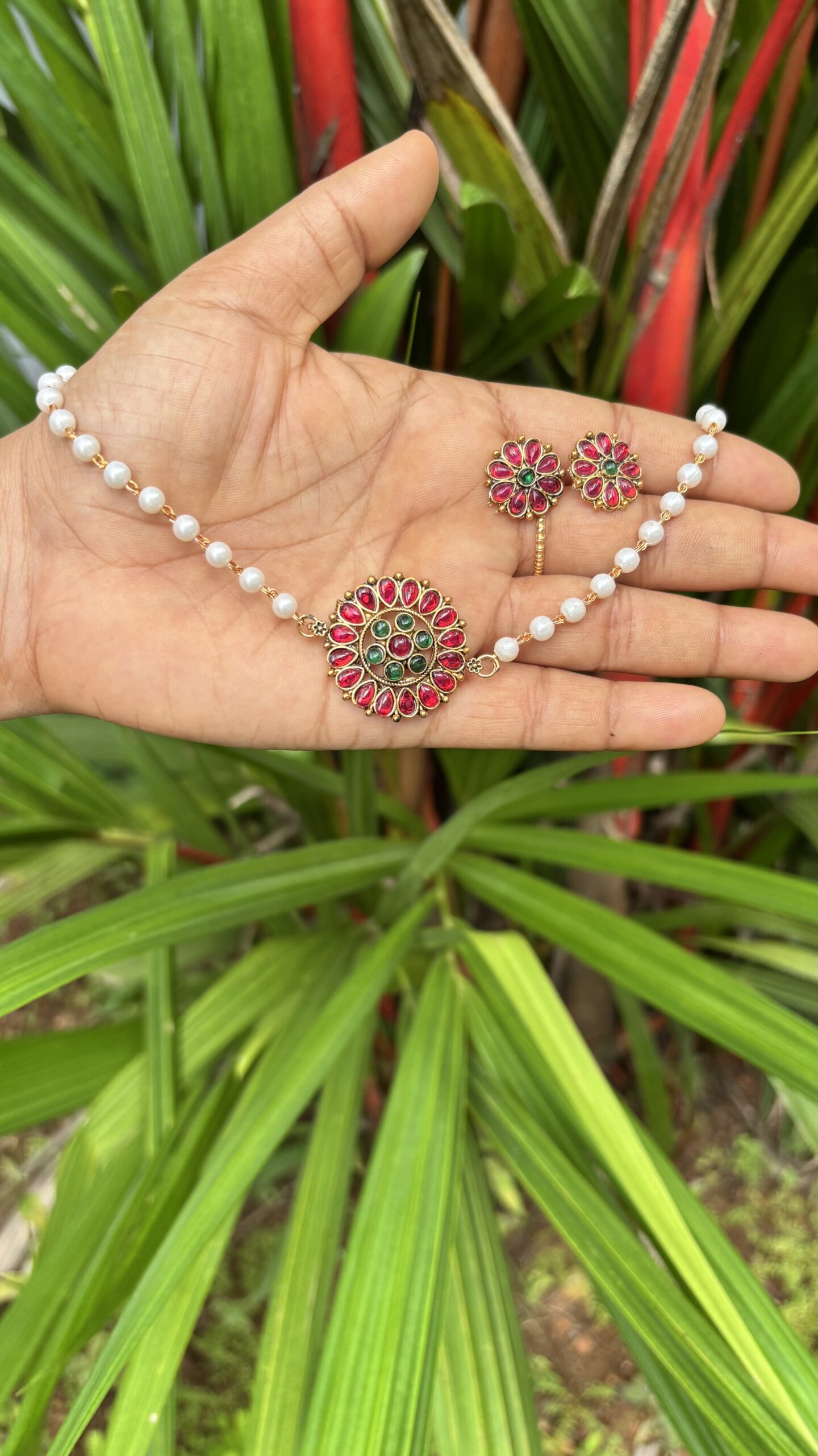 Vanya Pearl Set