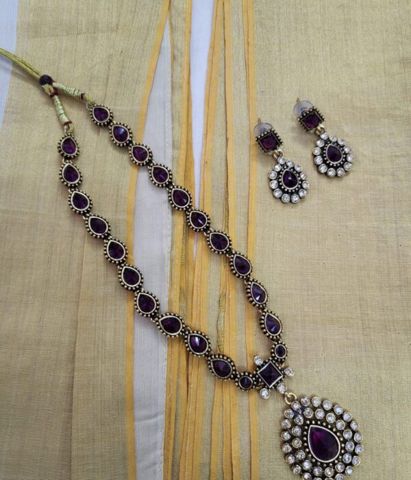 Rajamallika Ruby Set